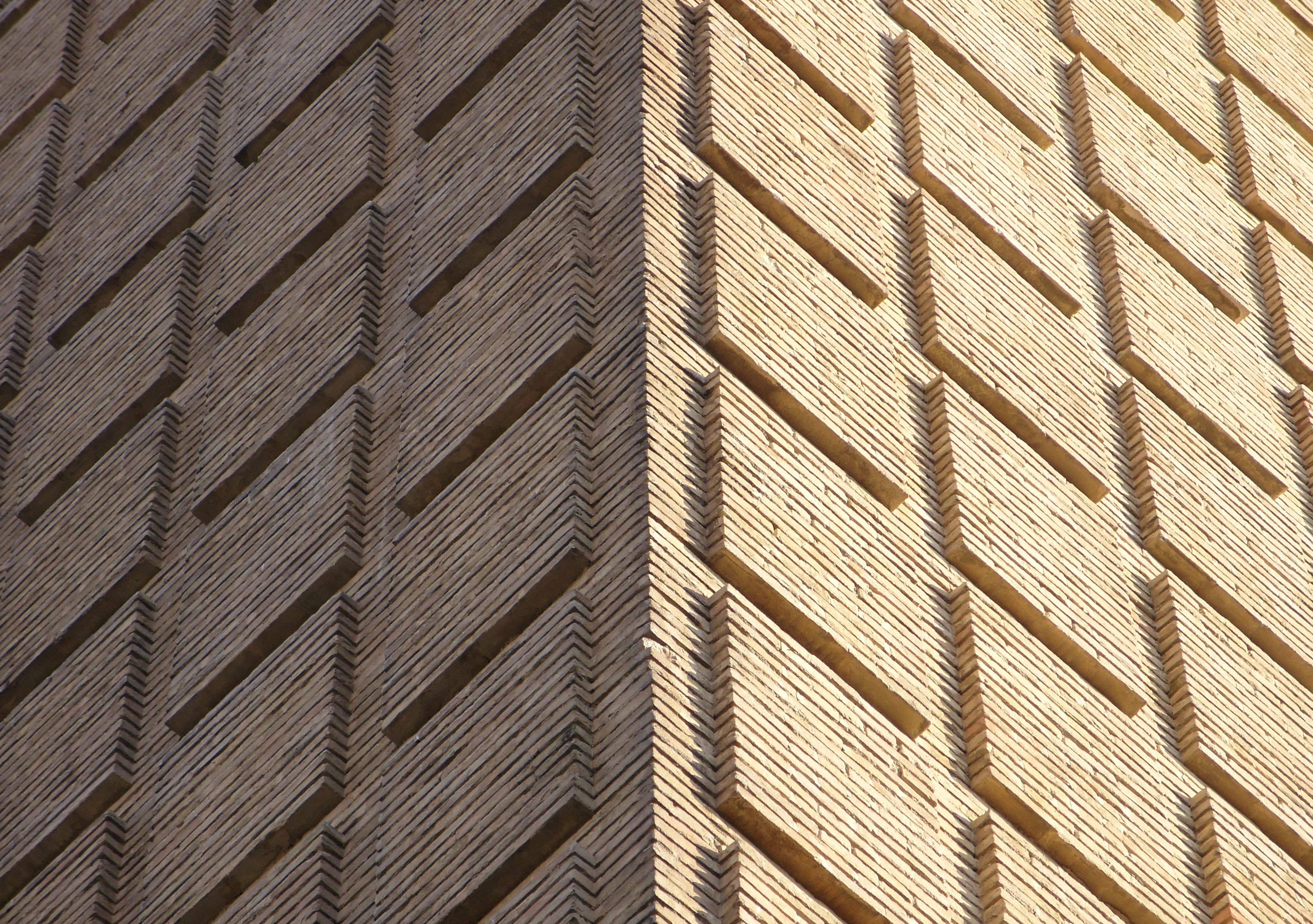 paredes com padrão